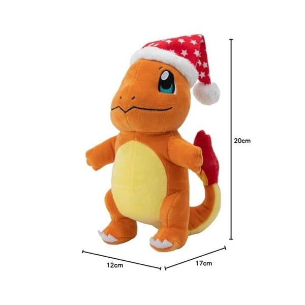 Jazwares - Pokémon - Plush Charmander Julehue 20 cm