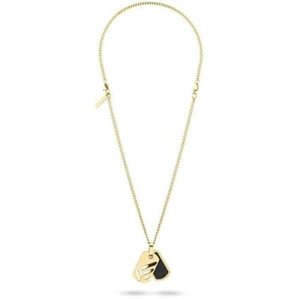 Collier - POLIS - Rostfritt Stål - För Män - Silverfärgad - Eleganta Smycken
