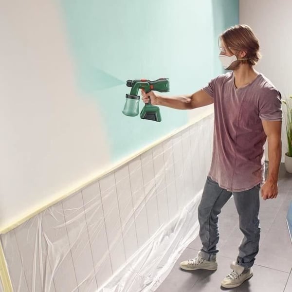 trådlös färgspruta 18V BOSCH AdvancedSpray Gun 18V-500 utan batteri eller laddare - 0603208200