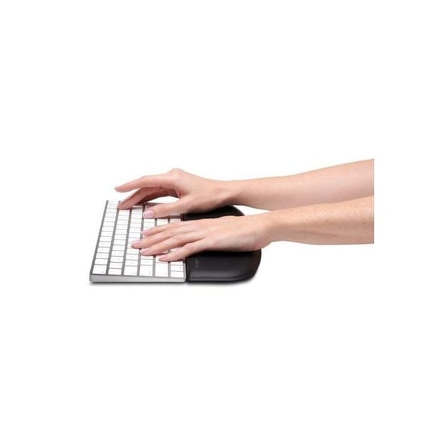 Kensington ErgoSoft håndledsstøtte til kompakte og slanke tastaturer - Godkendt af ergonomer - afrundede kanter,
