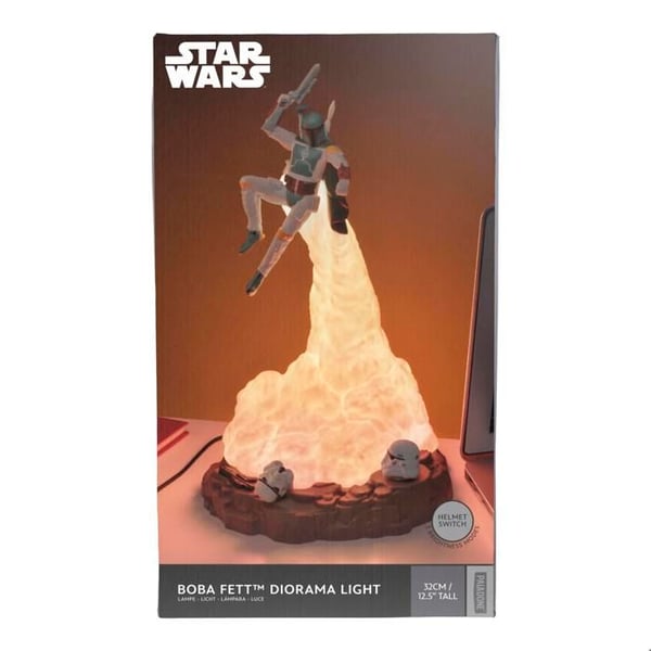 Lampe - Star Wars - Boba Fett - 31 cm - Batteri - Indendørs