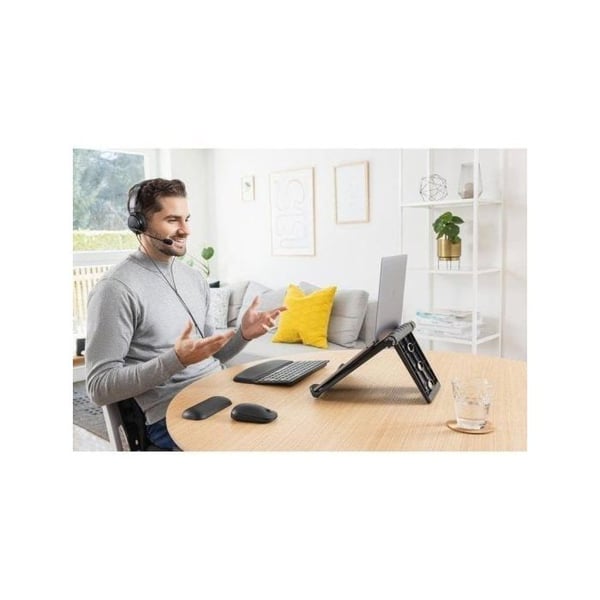 Kensington ErgoSoft håndledsstøtte til kompakte og slanke tastaturer - Godkendt af ergonomer - afrundede kanter,