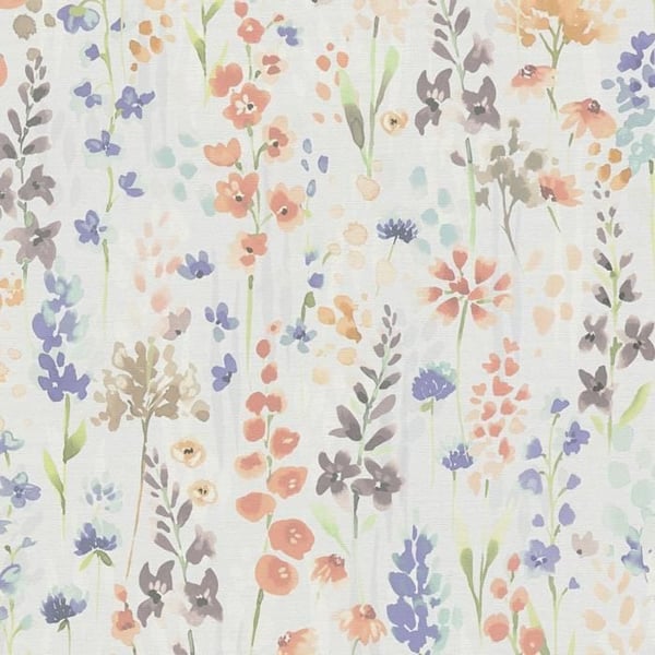 Non-woven tapet - färgglad - grå - Mönstrade tapeter - blommor / blommig - Aquarell Dreams - A.S