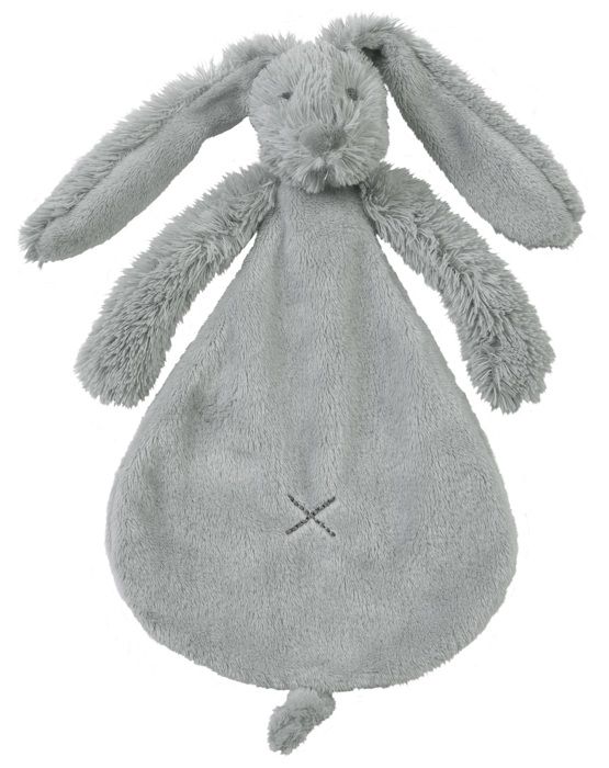 Richie grå kanin mjukis i gosetyg - HAPPY HORSE - 25 cm - Blandat - Baby