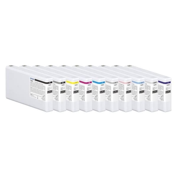 Bläckpatron - EPSON - UltraChrome Pro10 - Ljusgrå - 200ml - Hög kvalitet