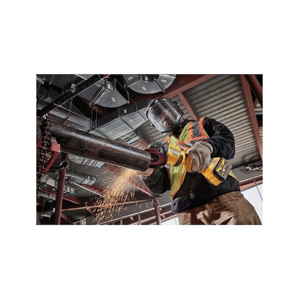 Meuleuse 2.0 XR FLEXVOLT 54V 2Ah Li-Ion Borstlös 125mm DEWALT - 2 batterier - TSTAK-fodral - DCG418T2-QW