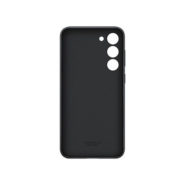 Fodral - SAMSUNG - Galaxy S23+ - Läder - Svart - Halvstyvt