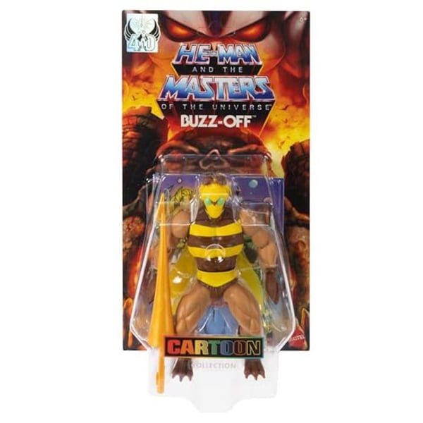 Figur i flera delar - MASTERS OF THE UNIVERSE - Bourdon - 14 cm - Cartoon-kollektion - Insektsmännens kung