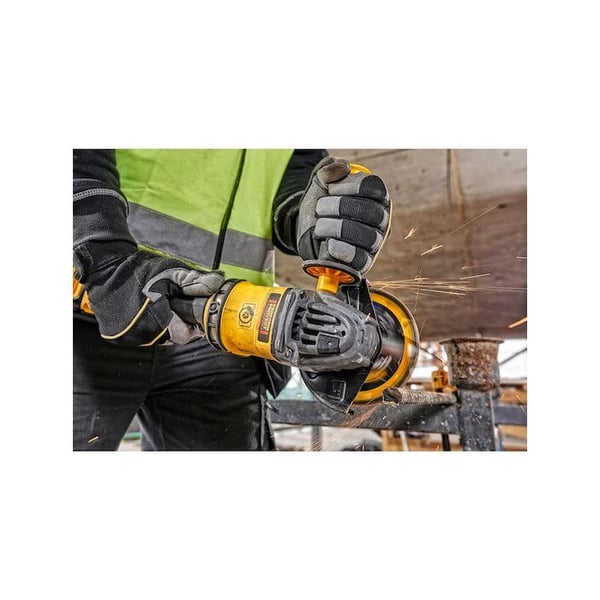 Meuleuse 2.0 XR FLEXVOLT 54V 2Ah Li-Ion Borstlös 125mm DEWALT - 2 batterier - TSTAK-fodral - DCG418T2-QW