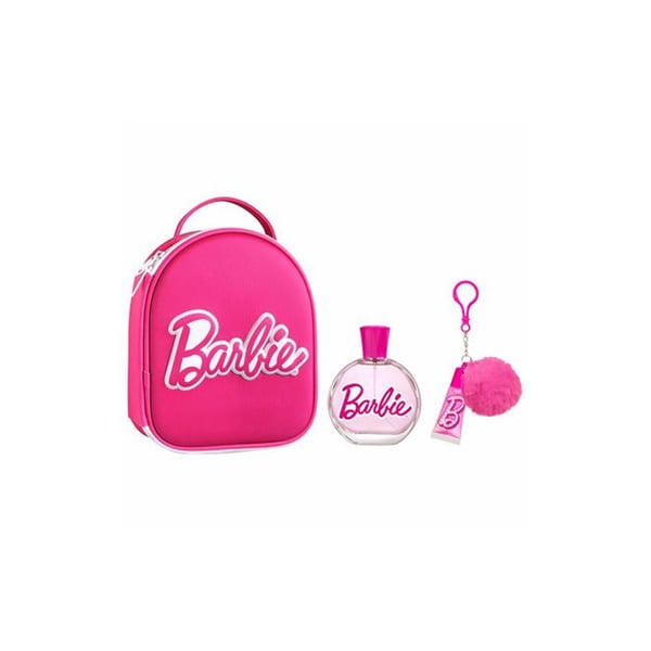 Barbie Necessär med 100 ml Kolonnvatten + Läppglans