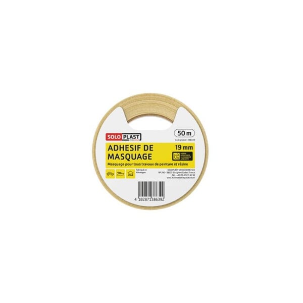 Soloplast maskeringslim 19mm x 50m