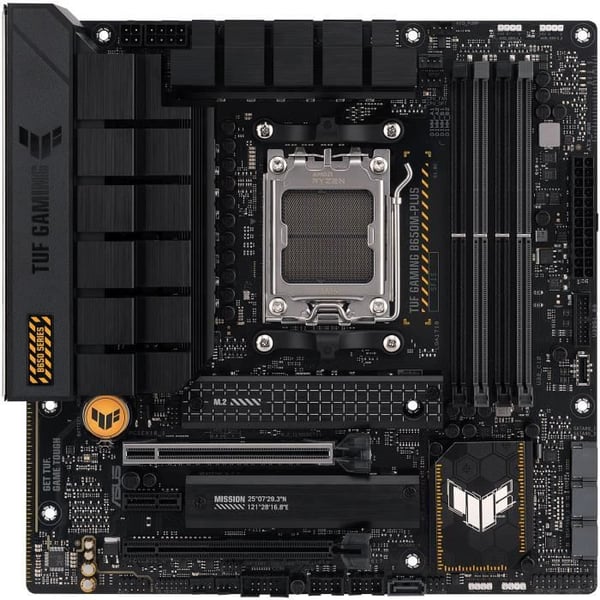 Moderkort - ASUS - TUF GAMING B650M-PLUS - AMD B650 - AM5 mikro ATX-plats