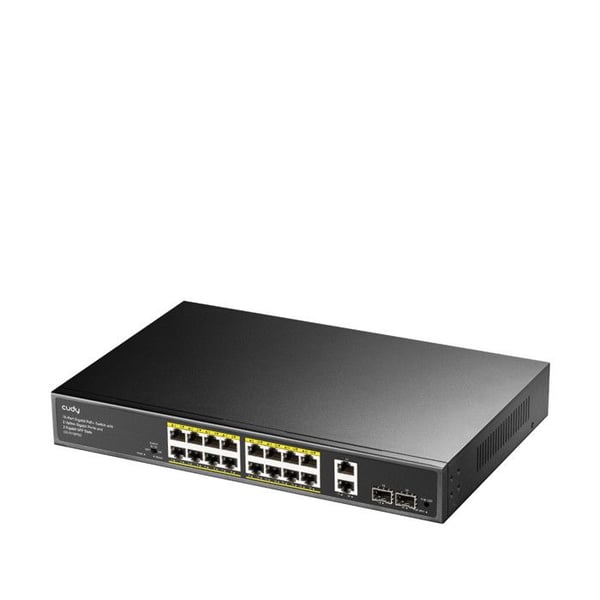 Cudy GS1018PS2 Switch 18-port Gigabit PoE+ 2 SFP 200W Icke Hanterad