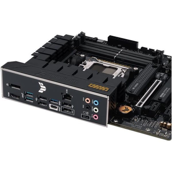 Moderkort - ASUS - TUF GAMING B650M-PLUS - AMD B650 - AM5 mikro ATX-plats
