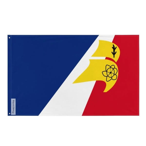 Flagga för Franco-Terreneuviens – 192 x 288 cm – Polyester – Öljett i järn – Hållbar