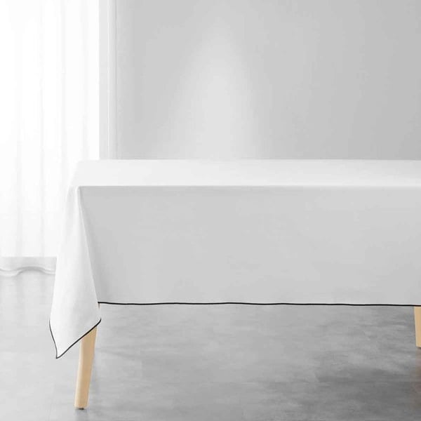 Duk i bomull "Mistraline" 140x240cm vit