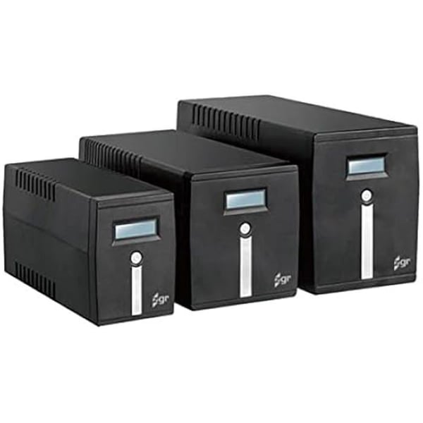 Strömadapter - ZIGOR - ZGR Steady 1500 VA - 1500 VA - Svart - Robust