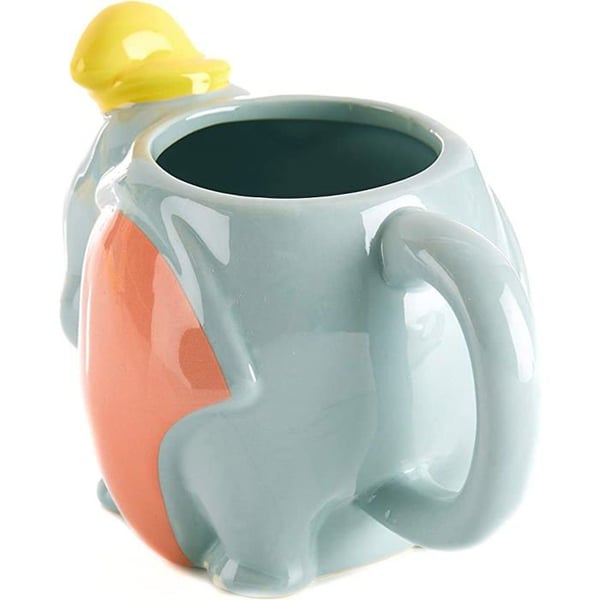 Mugg 3D - DISNEY - Dumbo - Grå - Rund - 400ml- USED