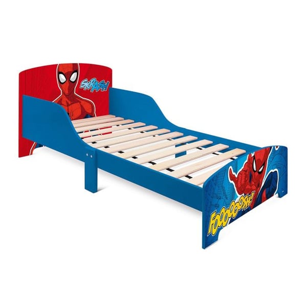 Lit Enfant - Spiderman Skrash Foooooosh - 140x70 cm - 1 plats - 100% licens