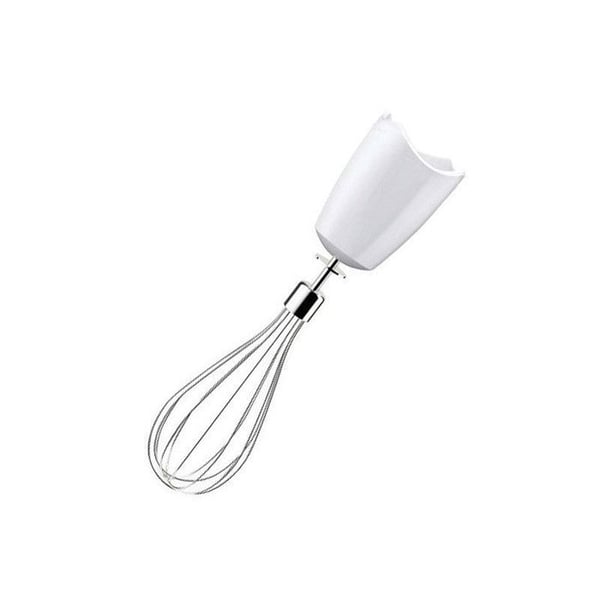 Avtagbar vit visp i rostfritt stål för Braun Multiquick - MQ300, MQ500, MQ7, MQ9