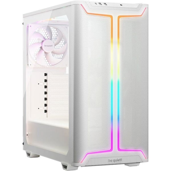 PC-chassi - BE QUIET! Pure Base 501 DX Vit - ARGB - Luftflöde - Härdat glas - 3x 140 mm PWM - Vattenkylning 360 mm