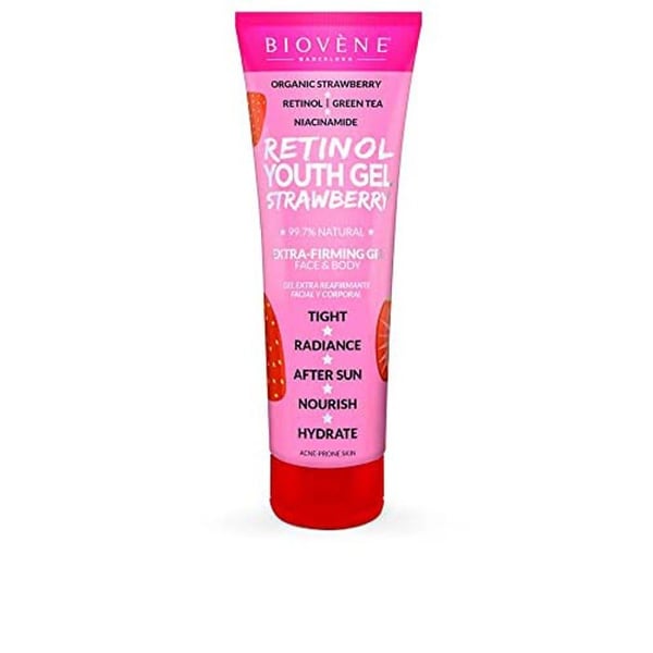 Gel för ungdom med retinol - RETINOL - Jordgubb - 200 ml - Extra fast - Utan parabener
