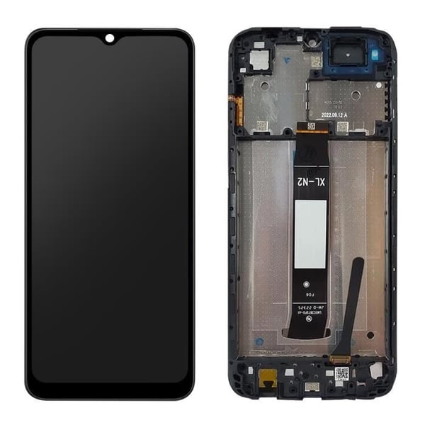 Ersättnings LCD-skärm + pekglas för Xiaomi Redmi A1 - Xiaomi - Svart - Vikt: 120 g