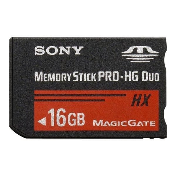 Memory Stick PRO Duo 16 GB minneskort- USED
