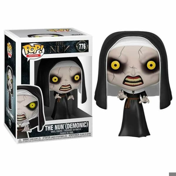 Figur - Funko - Nun - Demonisk - 10 cm - Svart