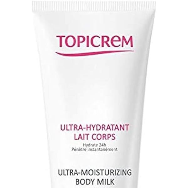 Kroppsmjölk - TOPICREM - Ultrafuktande - 75 ml - För torr hud - Återfuktande