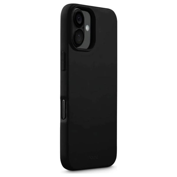 Coque - HAMA - iPhone 16 - Dammskydd - Soft Touch - Kompatibel med trådlös laddning - Svart