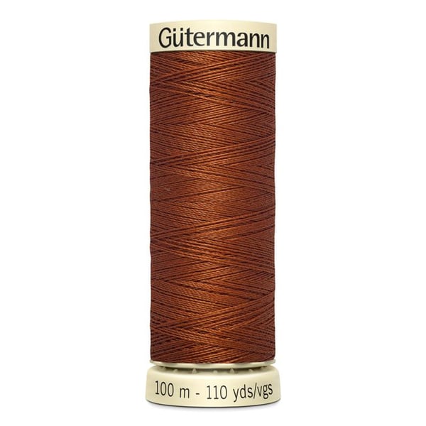 Tråd för sömnad 100% polyester Gutermann 1 Spole - Att 934 - tegel