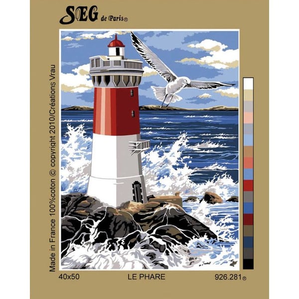 Antik canvas Le phare 40x50cm - SE926.281