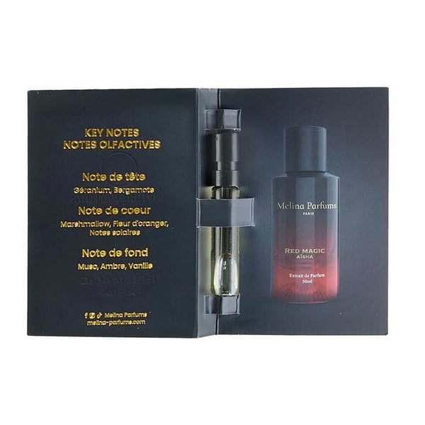 Melina Parfums Red Magic Aïcha Extrait de Parfum Mixte