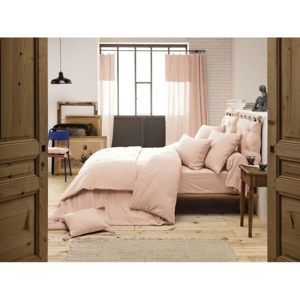 Pack påslakan "Gaïa" alla storlekar "Gaze de Coton" - Gaïa Guimauve - Pack 4 Delar för säng 160 x 200 cm (1 påslakan c