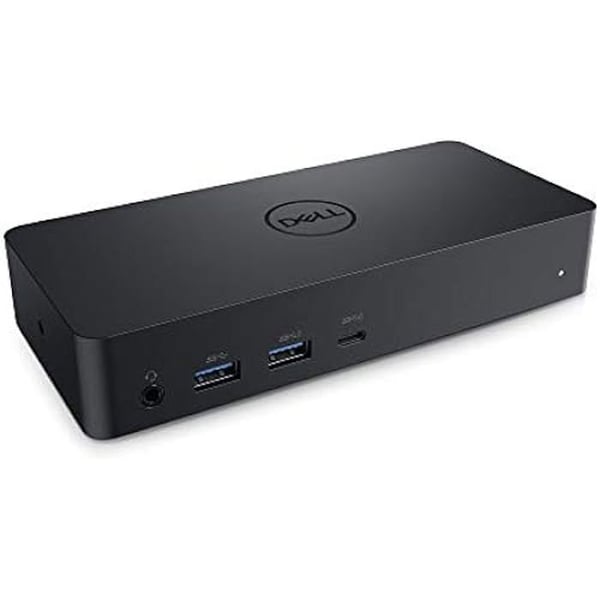 Dockningsstation - DELL - D6000 - USB 3.0 - 5 portar - Svart