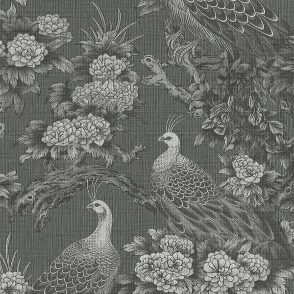 Non-woven tapet 399821 grå svart blommor floral Michalsky 6 A.S. Creation