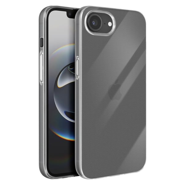 Coque - iPhone - 16e - Silikon Transparent - Stötsäker - Mjuk