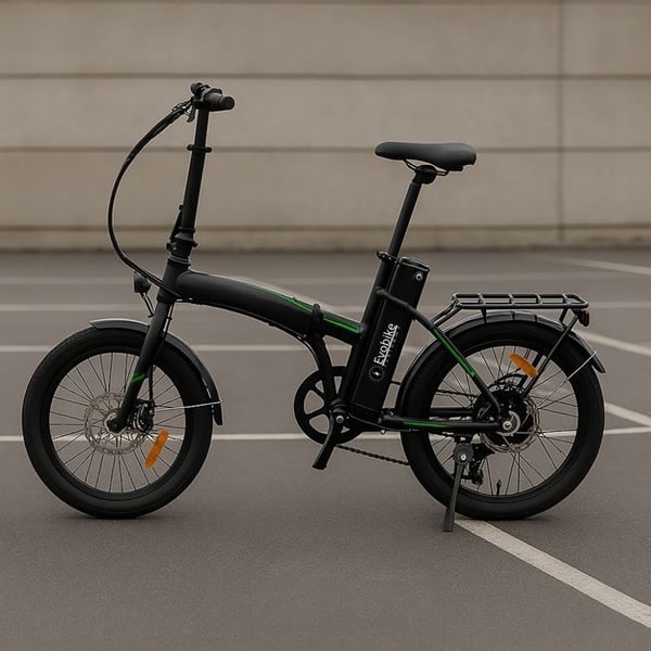 Fällbar Elcykel - EVOBIKE - DUBLIN - 250W - Räckvidd 35-40 km - Avtagbart Batteri