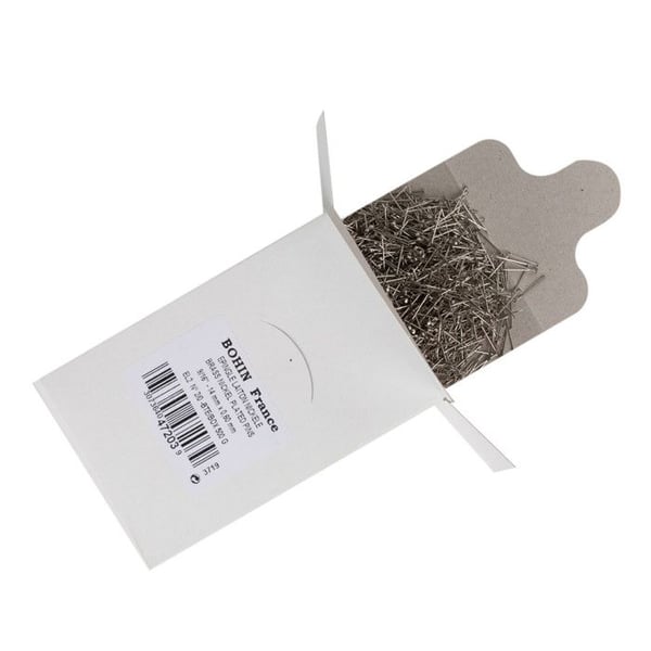 Mässingsstift EL2 2/0 14MMX0.6 Ask 500GR Nickel 47203