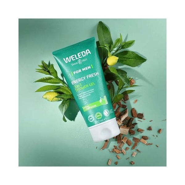 Weleda Homme Gel Dusch Energy Fresh Dynamiserande 3 i 1 200 ml