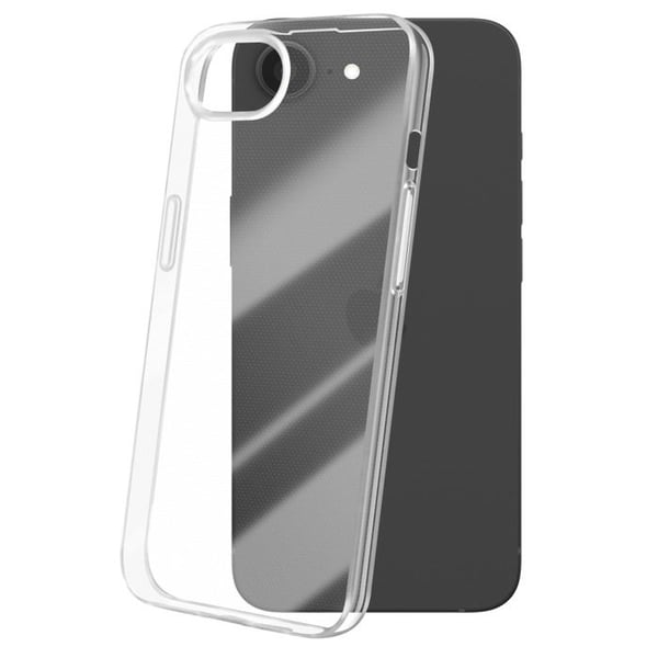 Coque - iPhone - 16e - Silikon Transparent - Stötsäker - Mjuk
