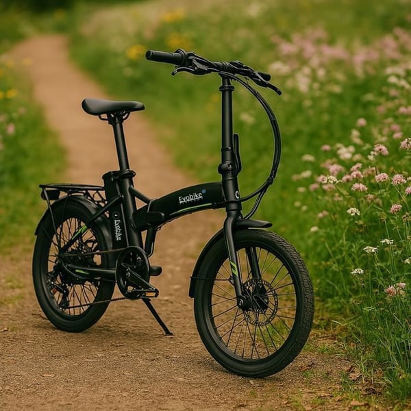 Fällbar Elcykel - EVOBIKE - DUBLIN - 250W - Räckvidd 35-40 km - Avtagbart Batteri