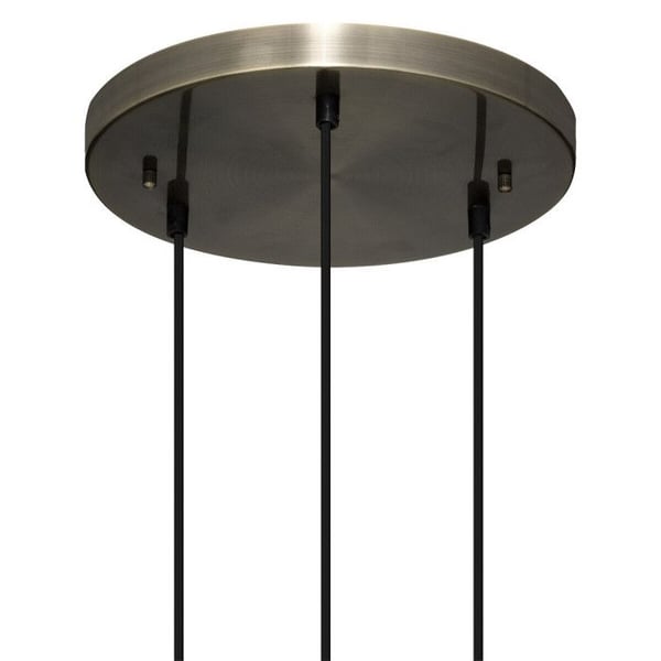 "Natt" taklampa i glas & guldmetall Diameter 15 cm från Atmosphera