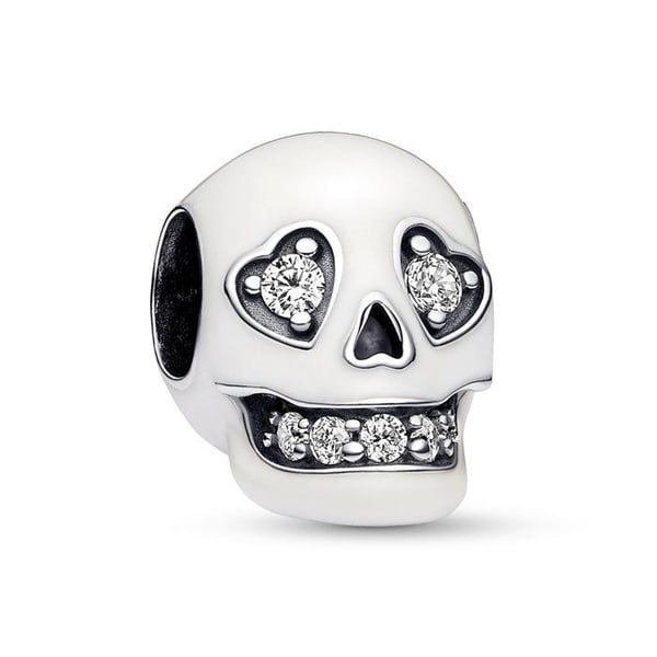 Pendentif Kvinna - Silver - 792811C01 - Rent Silver 925/1000 - Kubisk Zirkonia - Emalj