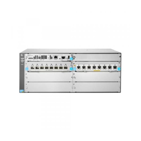 HPE aruba 5406r 8xgt poe+ - v3 zl2 switch inkluderar 8p poe+ zl2 & 8p 10gbe sfp+ moduler (JL002A)