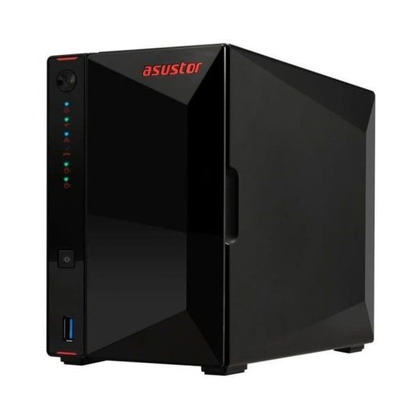 NAS-server - ASUSTOR - AS5402T Nimbustor 2 Gen2 - Intel Celeron Quad-Core 2.0GHz - 4GB DDR4 - 2x 2.5GbE