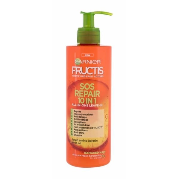 Hårserum - GARNIER - SOS Repair 10 i 1 - 400ml - Utan sköljning - Skadade hår