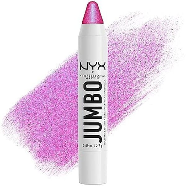 NYX Professionell Makeup Ansiktsöverstrykningspenna Jumbo Multi-Use Face Stick, intensiv färg, överstrykningspenna
