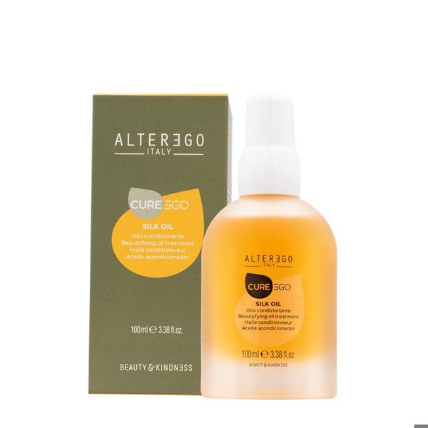 Vårdande olja - ALTEREGO - CurEgo Silk Blend Oil - 100ml - Anti-friss - Glans och näring